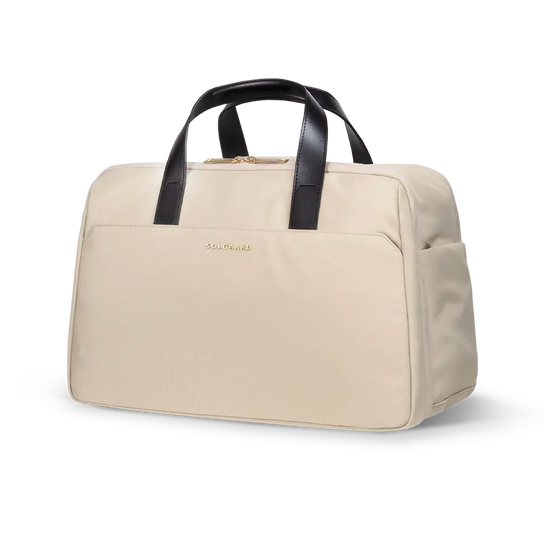 Beige Voyager bag
